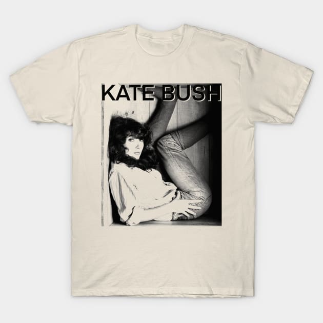 Kate Bush - Retro T-Shirt by Unfluid